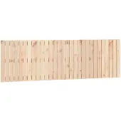 vidaXL Wandhoofdbord 185x3x60 cm massief grenenhout