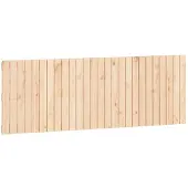 vidaXL Wandhoofdbord 166x3x60 cm massief grenenhout