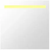 Plieger One spiegel met LED verlichting horizontaal 60x60cm
