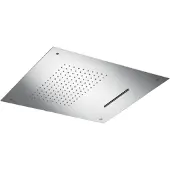 Hotbath archie hoofddouche vierkant inbouw 50 cm rvs 316 ar142ix