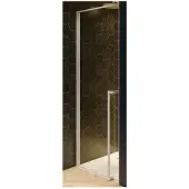 Riho Lucid GD101 nisdeur 90x200cm helder glas mat zwart G005002121