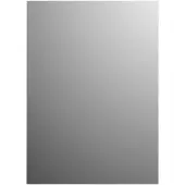 Plieger Basic 4mm rechthoekige spiegel 60x90cm zilver