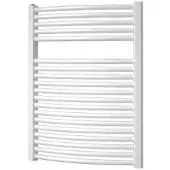 Boss & Wessing Designradiator bws odro gebogen met zijaansluiting 76,4x58,5 cm 528 watt zwart