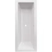 Plieger Duo ligbad tube acryl 190x80x50 cm wit