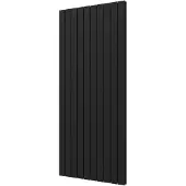 Plieger Designradiator cavallino retto dubbel 1936 watt middenaansluiting 180x75,4 cm donkergrijs structuur