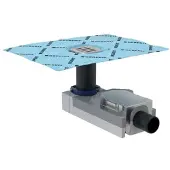 Geberit ruwbouwset vloerput inb.hgt9-20cm.waterslot 50mm.