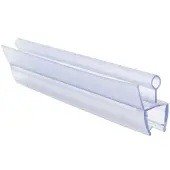 Xellanz Rubber strip tbv onderzijde 1/4 rond enkele deur