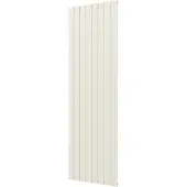 Plieger Designradiator cavallino retto enkel 1332 watt middenaansluiting 200x60,2 cm wit structuur