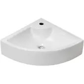 Plieger Miami hoekfontein 32x32cm wit