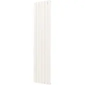Plieger Designradiator Cavallino Retto Enkel 999 Watt Middenaansluiting 200x45 cm Mat Wit
