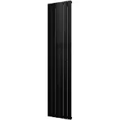 Plieger Designradiator cavallino retto enkel 999 watt middenaansluiting 200x45 cm zwart