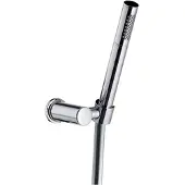 Hotbath Verstelbare Wandsteun Mate Met Argenta Doucheslang 100 cm en Messing Handdouche Chroom
