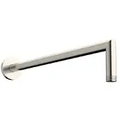 Hotbath Muuruitloop Mate 50 cm Verzwaard Rond Geborsteld Nikkel