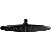 Mueller Round zwarte regendouche 30cm