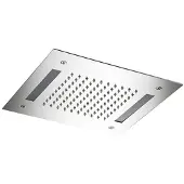 Hotbath Hoofddouche mate vierkant 30x30 cm led chroom
