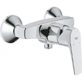 GROHE Start Flow Douchekraan - 15 cm - Zonder omstelling - Inclusief koppelingen - Chroom