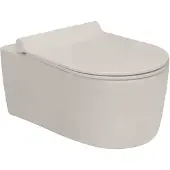Van Marcke GO Wandcloset vm go fleet 55x36x34.5 cm porselein met zitting