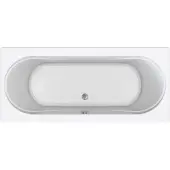 Wisa Inbouw duo ligbad new toscana 180x80x50 cm wit