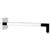 Hotbath Mate M463 wandarm vierkant verzwaard 35cm chroom