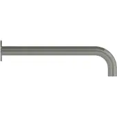 Hotbath Pal Universele Uitloop 30 Cm Geborsteld Nikkel - Messing - Kranen, Badkranen, Baduitlopen - 8719638615945
