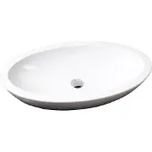 Sapho Waskom Sistema Ovaal 75x42x16 cm Keramiek Wit