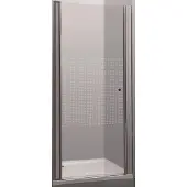 Allibert Zwaaideur Priva 80x190cm Kleine Vierkantjes