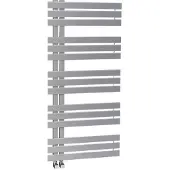 Sapho Designradiator silvana recht 50x123.6 cm 561w zilver