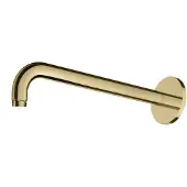 Hotbath Wandarm cobber 40 cm geborsteld messing pvd