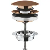 GROHE Afvoergarnituur - Push-Open - Geborsteld Warm Sunset (Mat Brons)