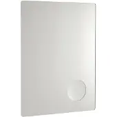 Sapho Badkamerspiegel rechthoek 60x80 cm met cosmetica spiegel
