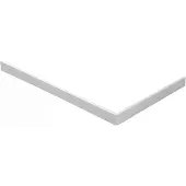 Wiesbaden Voorzetpaneel met poten voor douchebak 160 x 90 x 4 cm glans wit