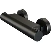 Brauer Black Edition douche thermostaatkraan opbouw Zwart Mat