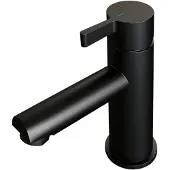 Brauer Black Edition ColdStart wastafelkraan energy-saving model E zwart mat