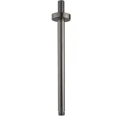 Wiesbaden Douche-Arm Luxe Rond Plafondbevestiging 30 cm Gunmetal