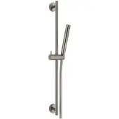 Plieger Glijstangset napoli met handdouche staafmodel 1 stand doucheslang 150 cm en glijstang 70 cm rvs