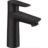 Hansgrohe Talis E - Wastafelmengkraan - Ééngreeps bediening - CoolStart energiebesparend - Zonder waste - 110mm maat - Mat Zwart