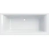 Geberit Ligbad renova plan duobad acryl 180x80 cm zonder poten wit glanzend