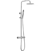Xellanz Twenty eco thermostatische regendoucheset opbouw rond chroom