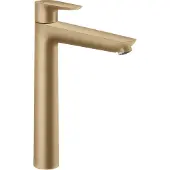 Hansgrohe Wastafelmengkraan talis e 240 eengreeps zonder afvoer brushed bronze