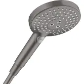 Hansgrohe Handdouche raindance select s airpower 120 3jet geborsteld zwart chroom