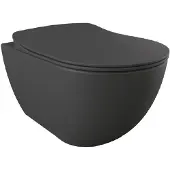 Boss & Wessing Wandcloset bws freedom met bidet mat antraciet