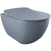 Boss & Wessing Wandcloset bws freedom randloos met bidet mat basalt