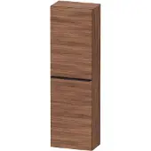 Duravit Hoge kast d-neo kolomkast wand 132 cm rechtsdraaiend mat noten