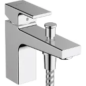 Hansgrohe Bad en douchemengkraan vernis shape eengreeps met 2 flow rates chroom