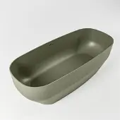 Mondiaz Vrijstaand bad stone 170x75 cm kleur army /army