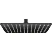Hak Sapho SLIM douchekop, 300x300mm, mat zwart
