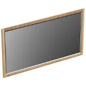 Forzalaqua Spiegel Gela 140x2x80 Cm Eiken Smoke