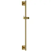 Hotbath Glijstang gal verstelbaar 100 cm geborsteld messing pvd