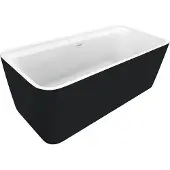 Allibert Bad Kolora 170x78cm Zwart/zwart Mat