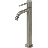 Plieger Fonteinkraan napoli hoog 28.4 cm geborsteld chroom